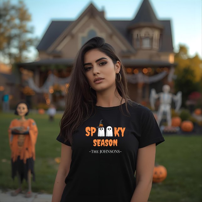 Skrämmande säsongs-ghostskjorta – Rollig Halloween T Shirt (Skapare uppladdad)