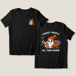 Skrämmande säsongs höstoutfit – Söt spök Halloween T Shirt