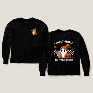 Skrämmande säsongs höstoutfit – Söt spök Halloween T Shirt