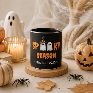 Skrämmande säsongs mugg – Spök Halloween kaffekopp