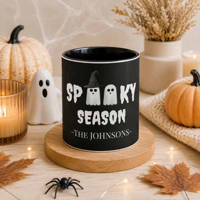Skrämmande säsongs mugg – Spök Halloween kaffekopp (Skapare uppladdad)