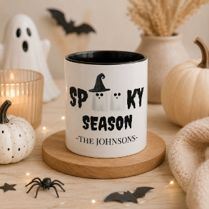 Skrämmande säsongs mugg – Spök Halloween kaffekopp