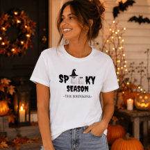 Skrämmande säsongs spökeshirt – Rollig Halloween-t