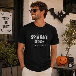 Skrämmande säsongs spöktröja – Rollig Halloween-tr T Shirt