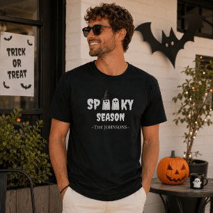 Skrämmande säsongs spöktröja – Rollig Halloween-tr T Shirt