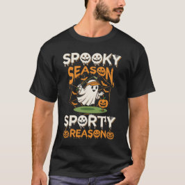 Skrämmande säsongs sportiga Halloween T Shirt