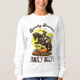 Skrämmande säsongshäst t shirt