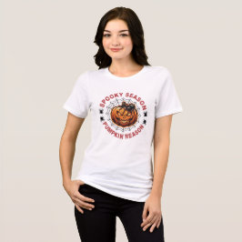 Skrämmande säsongspumpa Kvinnors T-Shirt Cute H