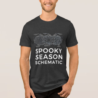 Skrämmande säsongsschema - Rollig ingenjör Hallowe T Shirt