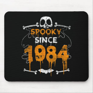 Skrämmande sedan 1984 Halloween Födelsedagspresent Musmatta