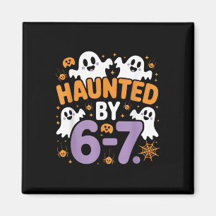 Skrämmande Six Seven 6 7 Meme 67 Skelett Hand Hall Magnet