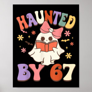 Skrämmande Six Seven 6 7 Meme 67 Skelett Hand Hall Poster