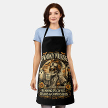 Skrämmande Sjuksköterska Kaffe Kaos & Medkänsla Ro