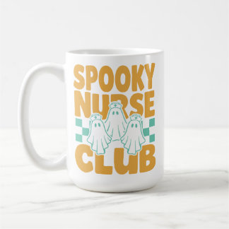 Skrämmande Sjuksköterskeklubben Halloween Spöksköt Kaffemugg