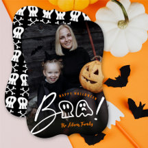 Skrämmande Skalle Och Spöke Boo! Skrift Halloween