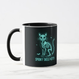 Skrämmande Skele-Kitty-mugg Mugg