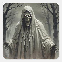 Skrämmande skelettman