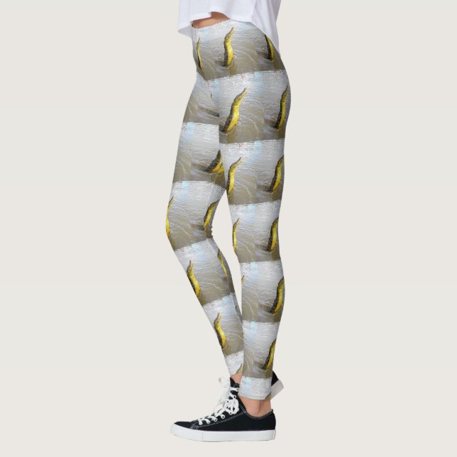 Skrämmande Snappar: Hoppandet av Krokodilen, Leggings (Vänster)