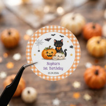 Skrämmande söt Halloween-födelsedagsfest