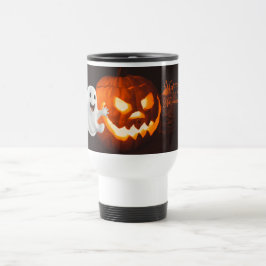 Skrämmande söt Halloween-ghost Resemugg