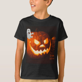 Skrämmande söt Halloween-ghost T Shirt