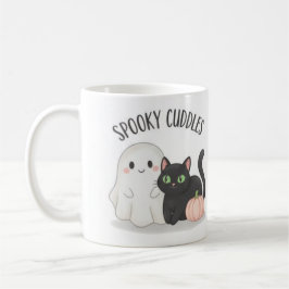 Skrämmande söt Halloween-mugg Kaffemugg