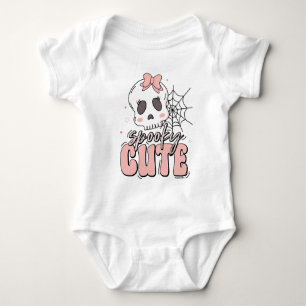 Skrämmande söt rosa Halloween namn födelsedag T Shirt