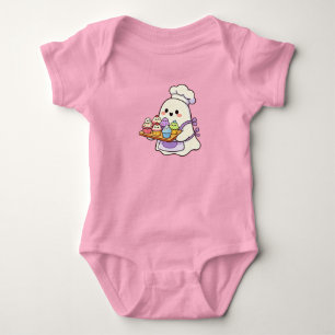 Skrämmande söta bageriet söta spöke t shirt