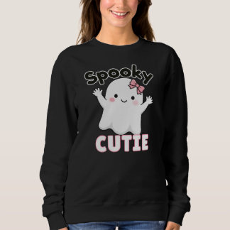 Skrämmande sötnos-tröja - Söt spökrosa slinga T Shirt