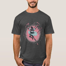 Skrämmande spindel ballerina grafisk t-shirt