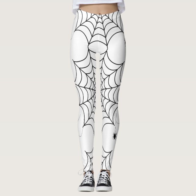 Skrämmande spindel leggings (Framsida)