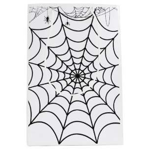 Skrämmande spindelnät Halloween