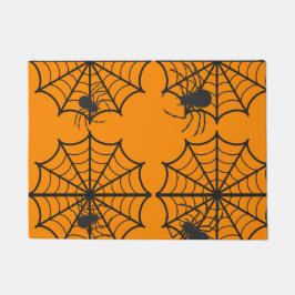 Skrämmande spindelnätshalloween