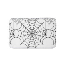 Skrämmande spindelnätshalloween
