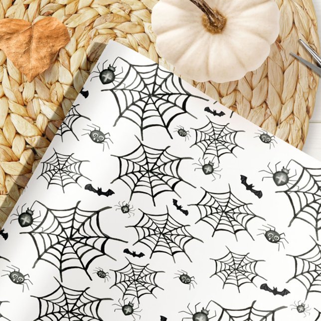 Skrämmande spindlar Halloween presentpapper (Skapare uppladdad)