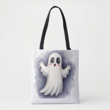 Skrämmande spök Halloween-handväskor