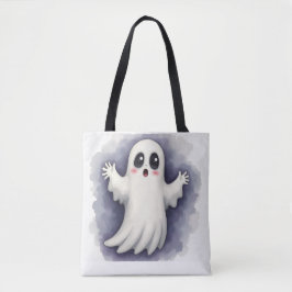 Skrämmande spök Halloween-handväskor Tygkasse