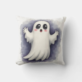 Skrämmande spök Halloween kastkudde Kudde