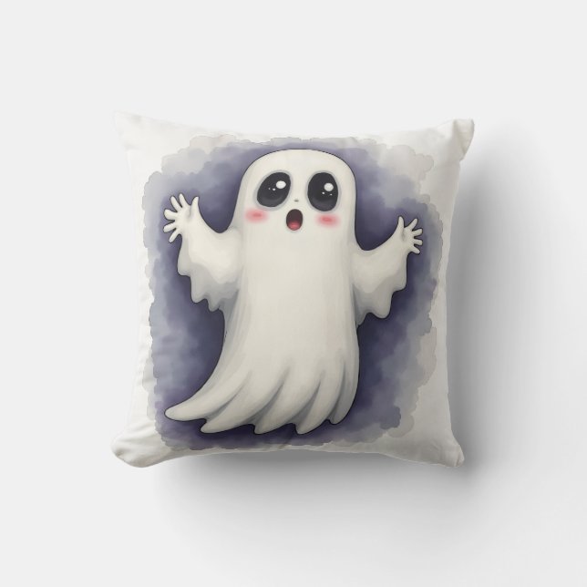 Skrämmande spök Halloween kastkudde Kudde (Framsida)