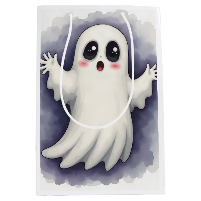 Skrämmande spök Halloween presentpåse (Framsidan)