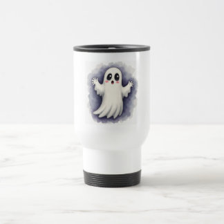 Skrämmande spök Halloween-resemugg Resemugg