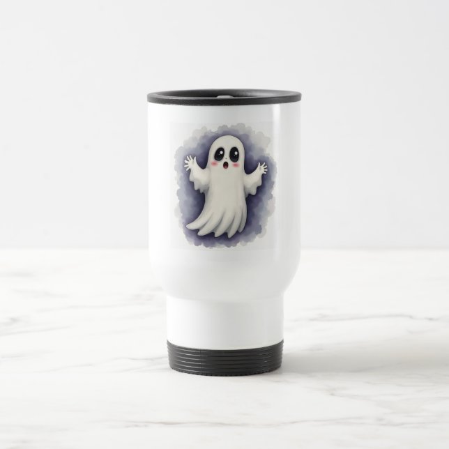 Skrämmande spök Halloween-resemugg Resemugg (Center)