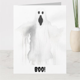 Skrämmande spöke kort