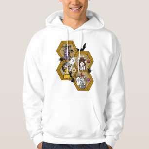 Skrämmande spökhustomte - Halloween kanin hus Hoodie