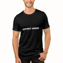 Skrämmande Squad Matchande Halloween T-Shirt för v