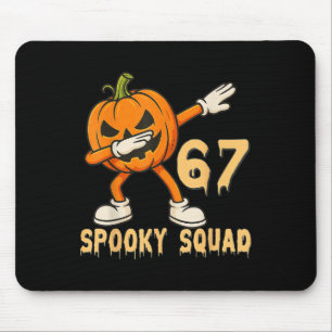 Skrämmande Squad Pumpa 67 Halloween Meme 6 7 Numme Musmatta