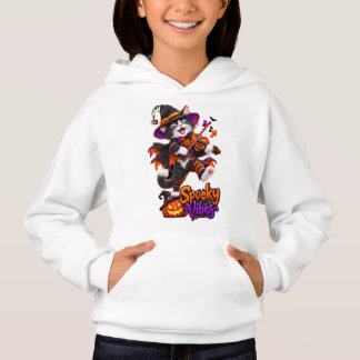 Skrämmande stämningar Häxa Katt spelar fiol T Shirt