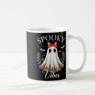 Skrämmande stämningar Spöklik Retro Groovy Hallowe Kaffemugg