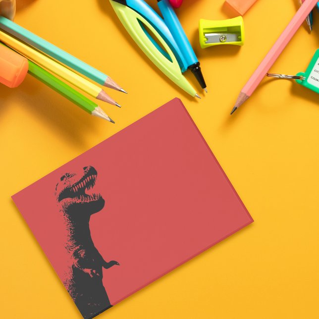 Skrämmande T-Rex Post-it Block (Skapare uppladdad)