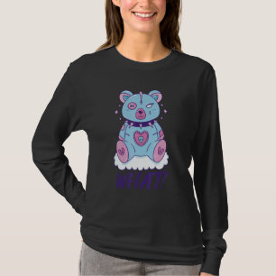 Skrämmande Teddy Vad Skräckmördande Teddybjörn Vad T Shirt
